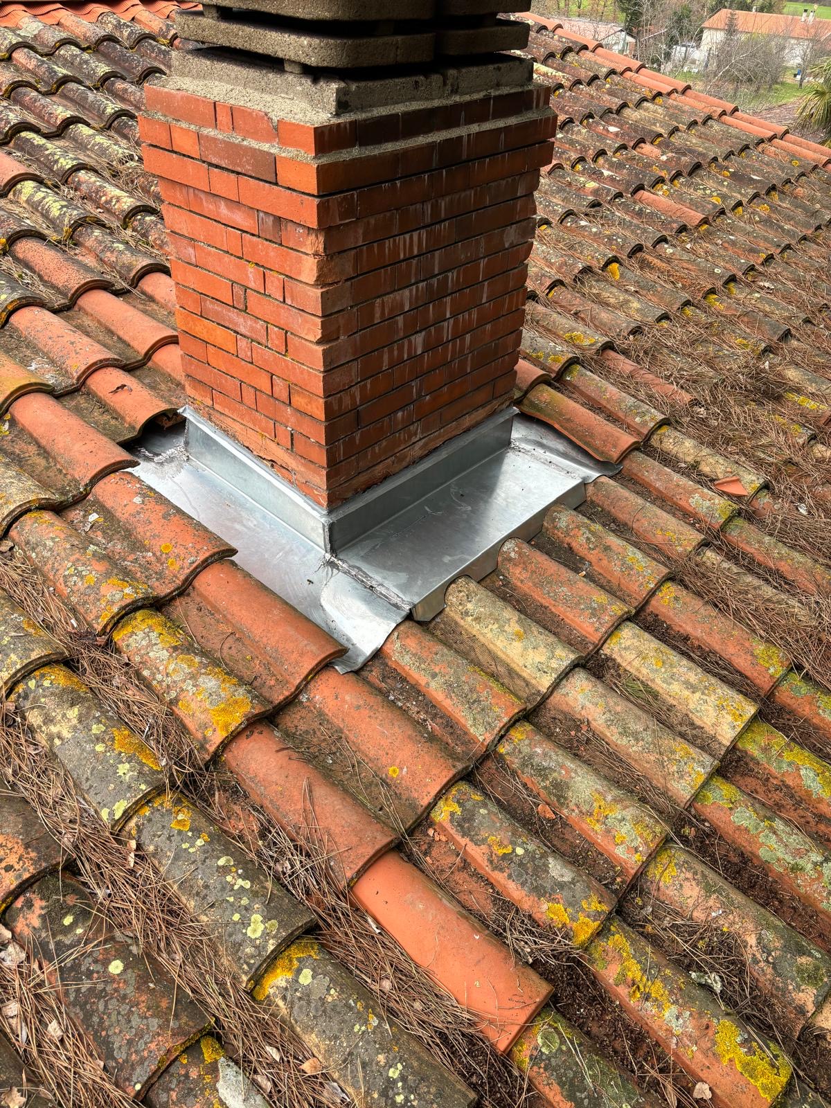 Refection solin cheminee pujaudran 32600