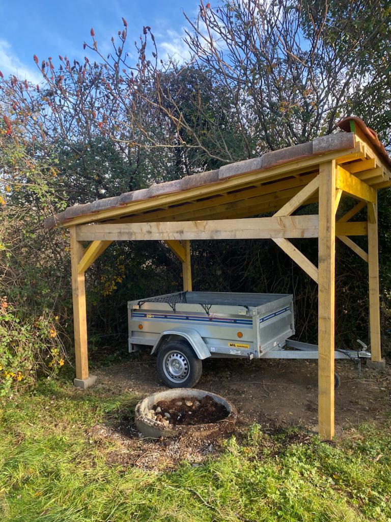 Abri voiture bois montlaur 31450